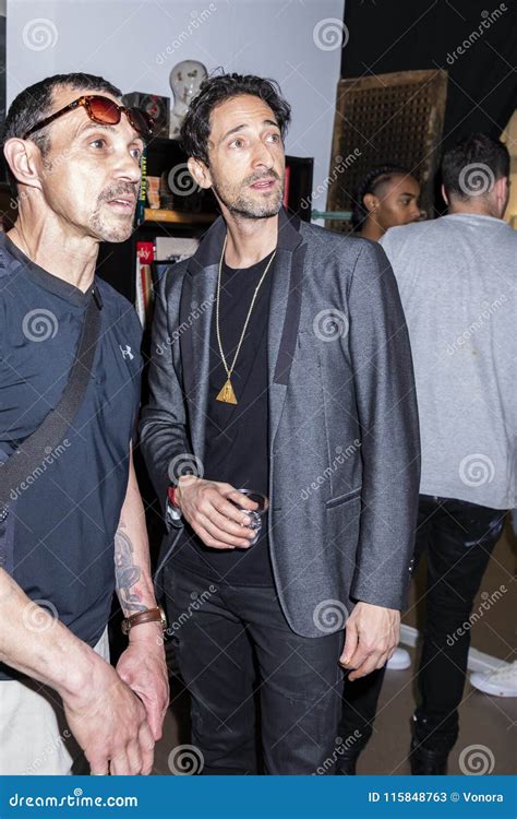 Adrien Brody at Art New York Editorial Stock Photo - Image of paintings ...