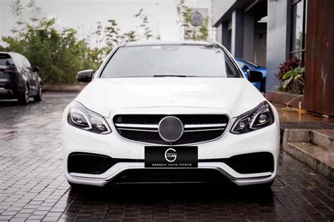 Old Upgrade New Car Bumpers for Benz W212 E Class Facelift E63 AMG ...