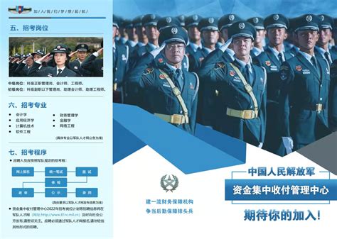 中国人民解放军资金集中收付管理中心2022年文职招聘