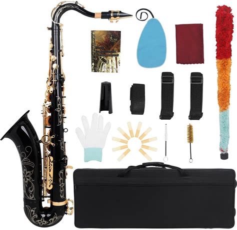 BailingDS Tenor Saxophone with Abalone Shell Buttons, Engraved India | Ubuy