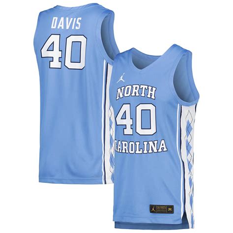 Jordan Brand Hubert Davis Carolina North Carolina Tar Heels Replica ...