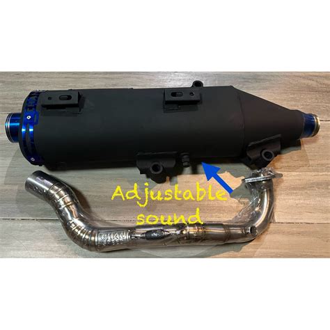 Power pipe adjustable sound Silent and loud Chan speed Giorno 125 | Shopee Philippines
