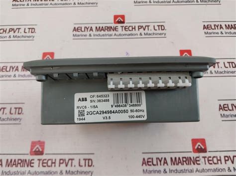 Abb 2Gca294984A0050 Power Factor Controller Rvc6-1/5A – Aeliya Marine