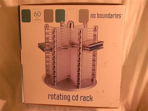No Boundaries Rotating CD Rack - 60 CD Capacity : Amazon.in: Electronics