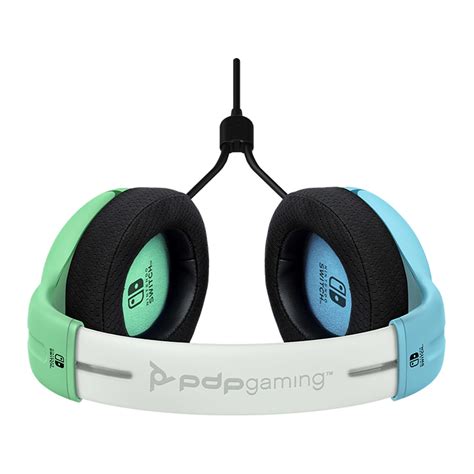Nintendo Switch Gaming Headphones (Wired) - Pastel Green / Pastel Blue ...