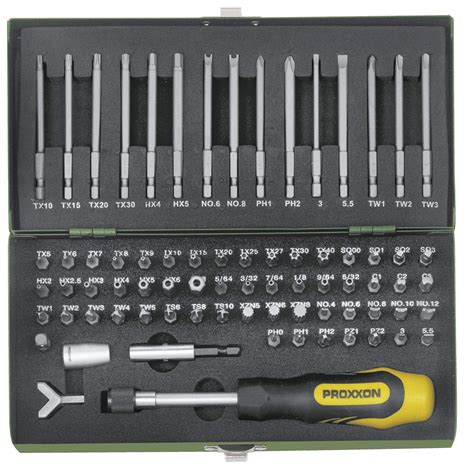 Proxxon 23107 Special 75 Piece Screwdriver Set : Amazon.in: Home ...