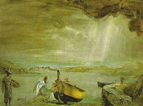 The Angel of Port Lligat, 1952 by Salvador Dali | Art Reproductions ...