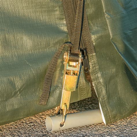 ShelterLogic Scotts Storage Shed 10 x 10 x 8 Green Peak & Reviews | Wayfair