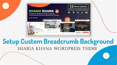 How To Setup Custom Breadcrumb Background | Sharai Khana WordPress ...