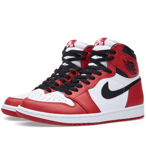 Jordan Air Jordan 1 Mid Basketball Shoes Black/Red at Joel Gsell blog