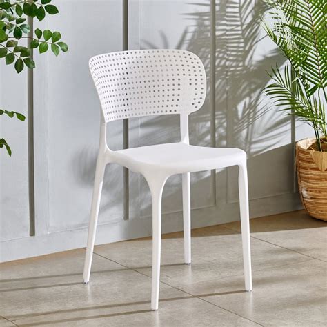 Buy Gracia NXT Polypropylene Cafe Chair - White from Home Centre at ...