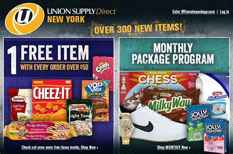 Union Supply Direct - New York Inmate Package - Home