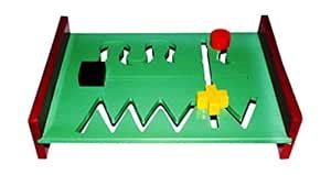 Kinder Creative Pattern Play Zig Zag Shapes Board, Brown : Amazon.in ...