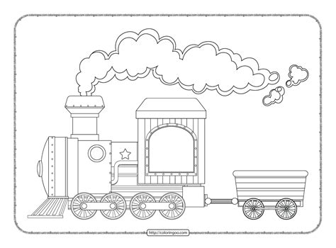 Color The Train