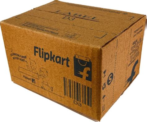 Flipkart Carton Box 5.5 x 3.5 x 4.5 inch Price in India - Buy Flipkart ...
