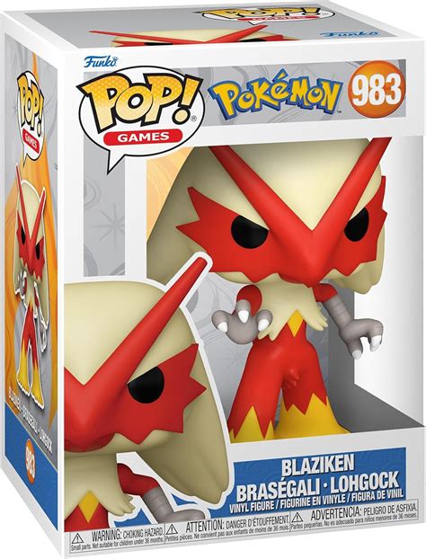 Funko POP! Games: Pokemon - Blaziken - Collectable India | Ubuy