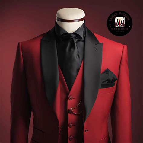 Red and Black Business Suit 的图像结果