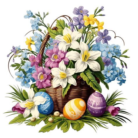 Easter Flowers Clip Art