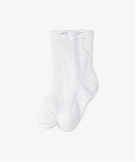 White Nike Women's Sheer Crew Socks | SVD