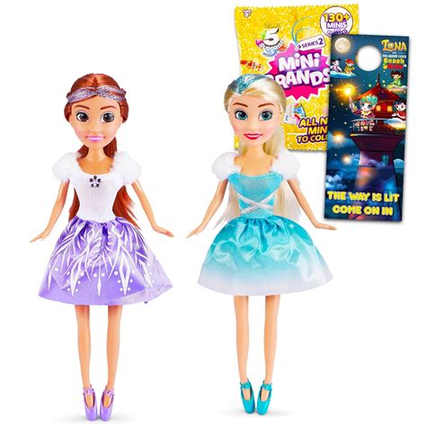 Zuru Sparkle Girlz Dolls Set - 2 Pack Sparkle Girlz Dolls Bundle with ...