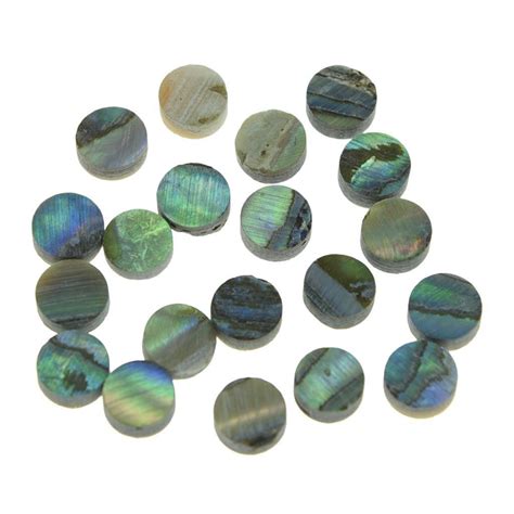 Dopro 20pcs 5x2mm Natural Paua Abalone Shell Inlay Fingerboard ...