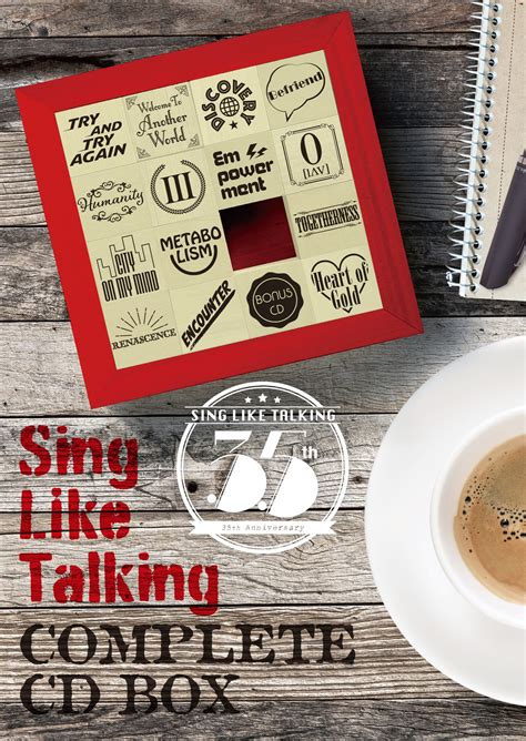 SING LIKE TALKING | SING LIKE TALKING デビュー35周年 COMPLETE CD BOX 発売決定！