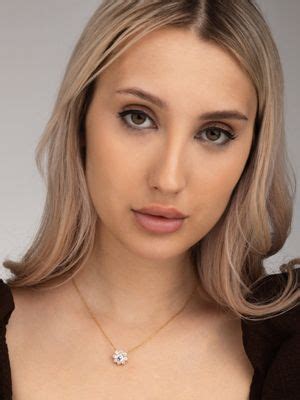 Buy PALMONAS Flower Solitaire Necklace for Womens Waterproof & Anti ...