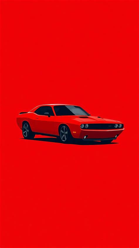 Red Dodge Challenger | BEST FREE HD and 4K WALLPAPERS | HD WALLPAPER FORS