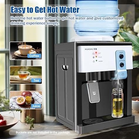 WPORDE Desktop Water Cooler Dispenser 1-5 Gallon, Top India | Ubuy
