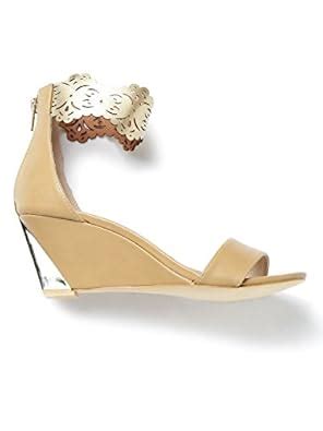 Buy DressBerry Women Beige & Gold-Toned Wedges (5UK) at Amazon.in