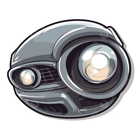 Headlight Eyes Clipart