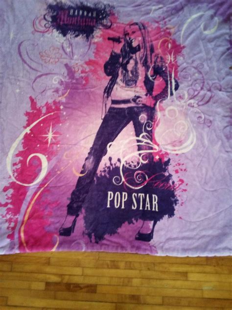hannah montana blanket made by Disney | #3855747882