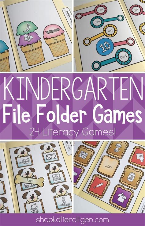 Free Pre K File Folder Printables at Kim Gaines blog