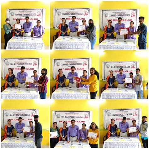 Prize Distribution Function at GMFC – Goa Multi Faculty College