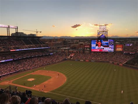 Coors Field Seating Chart View