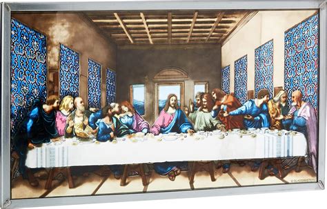 Stained Glass Panel - Da Vinci The Last Supper | Ubuy India