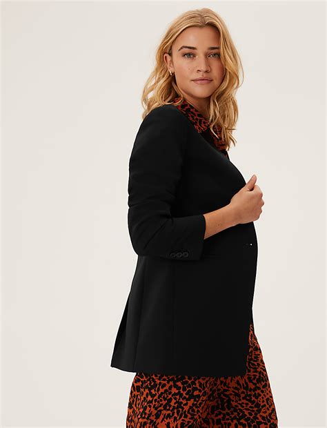 Buy Tailored Collarless Blazer at Marks & Spencer