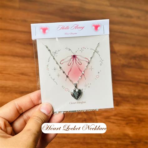 Heart Necklace (Small) – Closet Bangtan