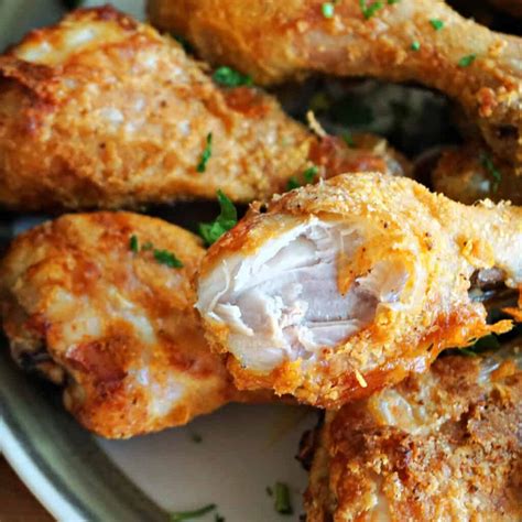 Air Fryer Crispy Chicken Drumsticks - My Gorgeous Recipes