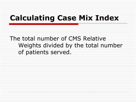 Image result for Case Mix DRG Example