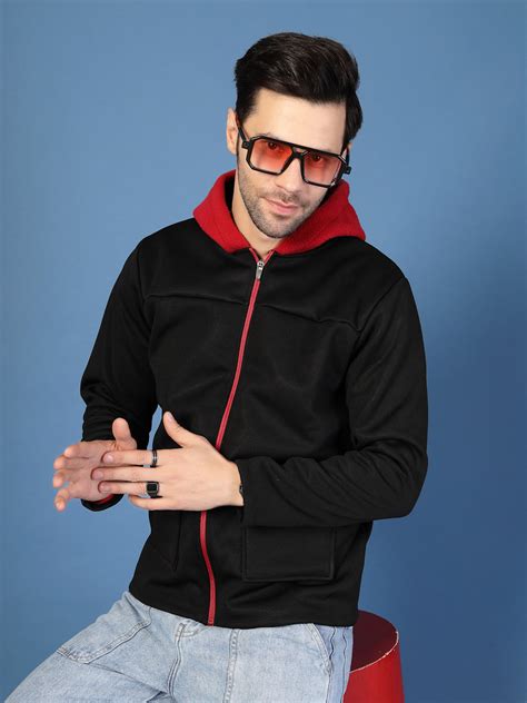 Polar Fleece Zipper Hooded Jacket – rigoindia