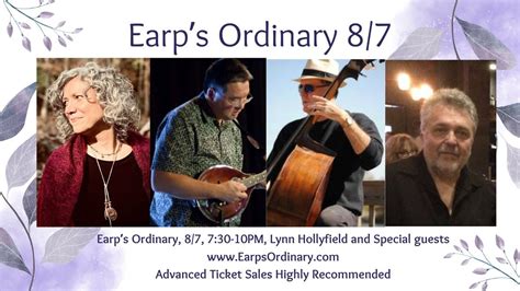 Earps Ordinary, 8/7, Lynn Hollyfield Celebrating LOOK UP , Earp's ...