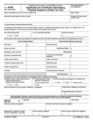 Form 4422 Instructions - Fill Online, Printable, Fillable, Blank ...