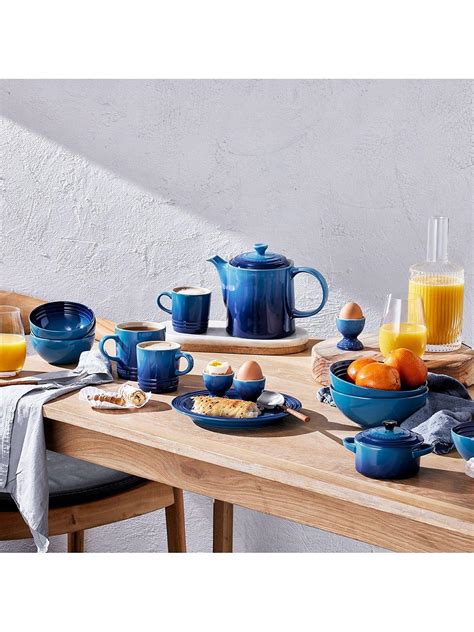 Le Creuset Stoneware Grand Teapot, 1.3L, Azure