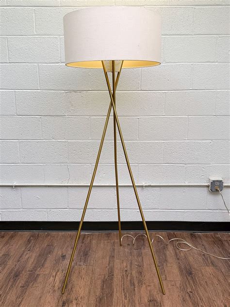 West Elm Tripod Floor Lamp sold at auction from 5th December to 8th ...