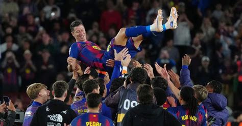 Barcelona wins in Lewandowski's farewell, Sevilla avoids relegation ...