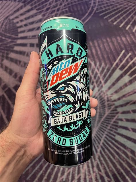 Hard Baja Blast Zero! These are dangerously good… : r/mountaindew