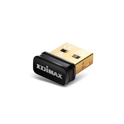 Edimax Wi-Fi 4 802.11n Adapter for PC N150 Nano USB Adapter, 150Mbps ...