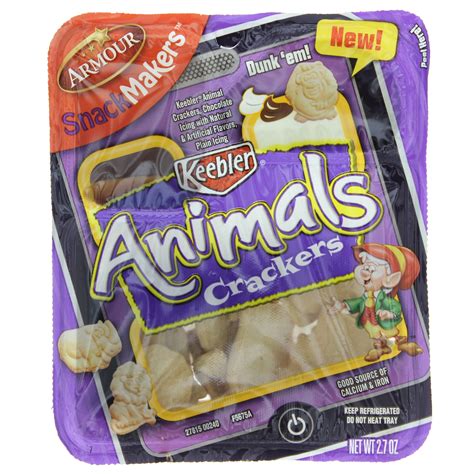 Armour SnackMakers Keebler Animals Crackers - Shop Snack Trays at H-E-B