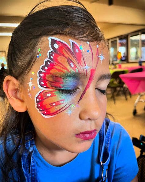 35 Magical Butterfly Face Paint Ideas for All Ages - The Sketch ...